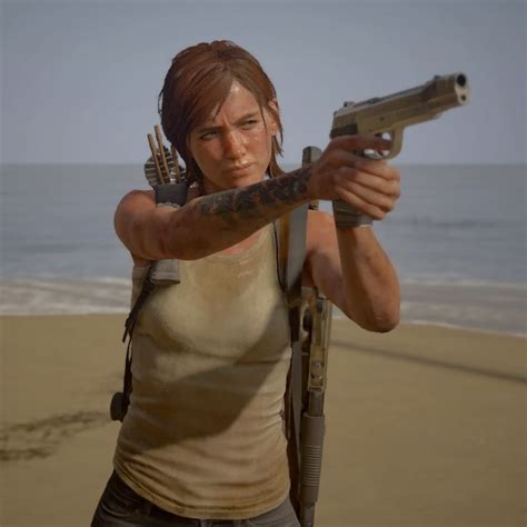Feb 16, 2024 - The Last Of Us Part II Remastered Ellie Williams icon pfp aesthetic jackson 4k hd tlou santa barbara skin